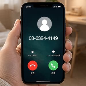 「0363244149」はビューカードから着信